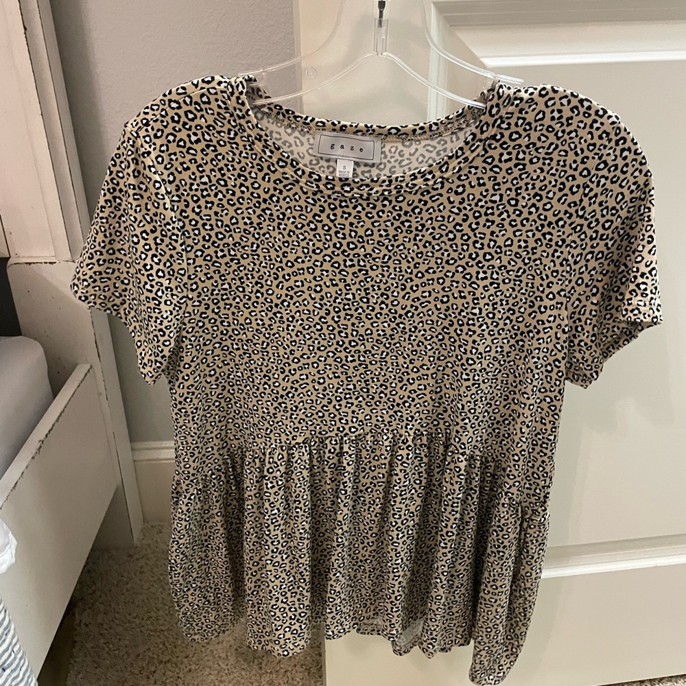 cheetah top